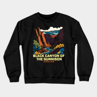 Black Canyon of the Gunnison National Park (Colorado) Crewneck Sweatshirt